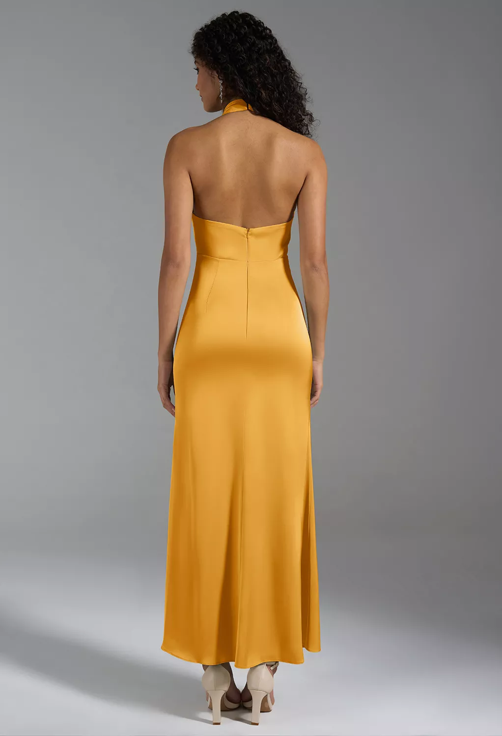 AW Huda Mango  Cocktail Wedding Guest Dresses